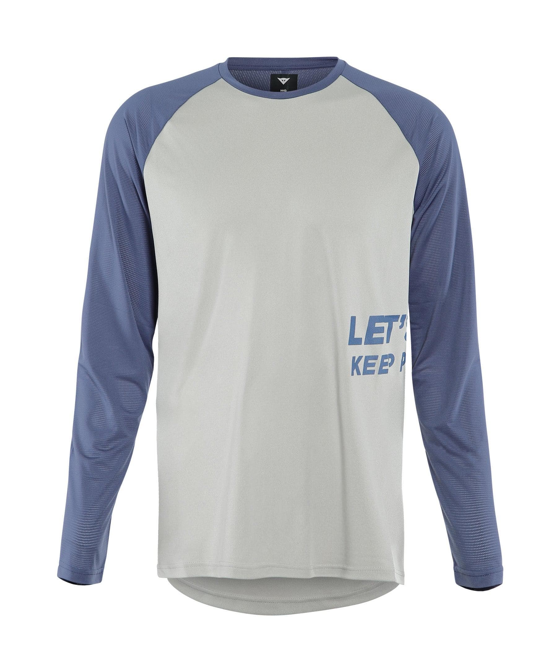 Dainese HG Tsingy LS Jersey (Light Grey, Blue, L)