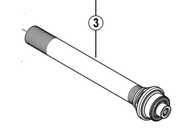 Shimano Spares FH-M970 axle