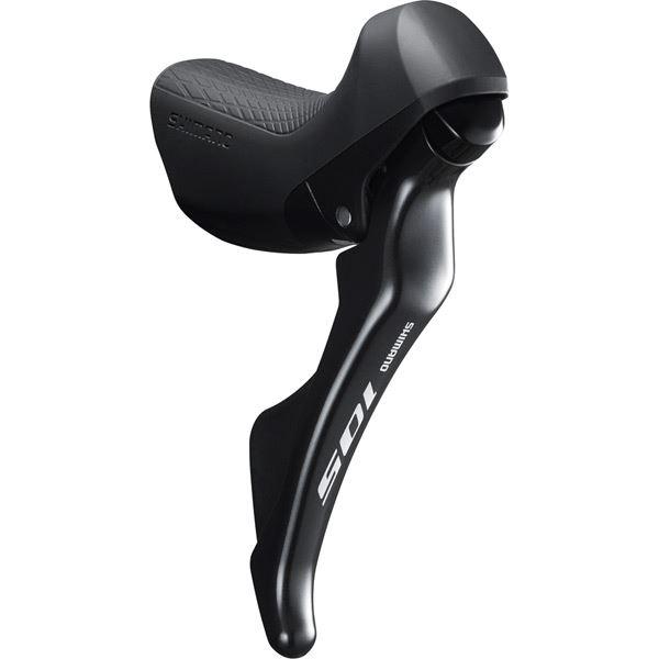 Load image into Gallery viewer, Shimano 105 ST-R7000 105 double mechanical 11-speed STI levers; pair; black
