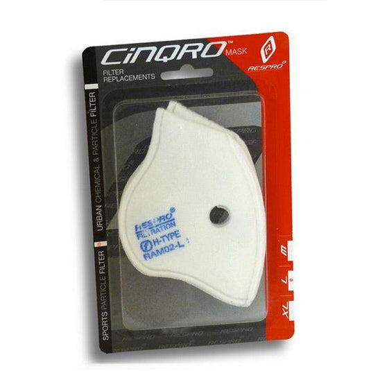 Respro Cinqro Sports Filter Pack of 2 - Large