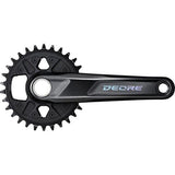 Shimano Deore FC-M6100 Deore chainset, 12-speed, 52 mm chainline, 30T