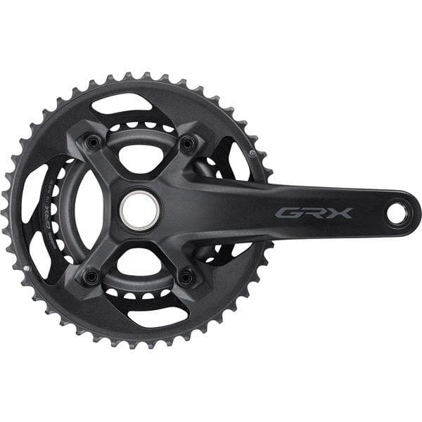 Load image into Gallery viewer, Shimano GRX FC-RX600 GRX chainset 46 / 30T, double, 11-speed, 2 piece design - Black
