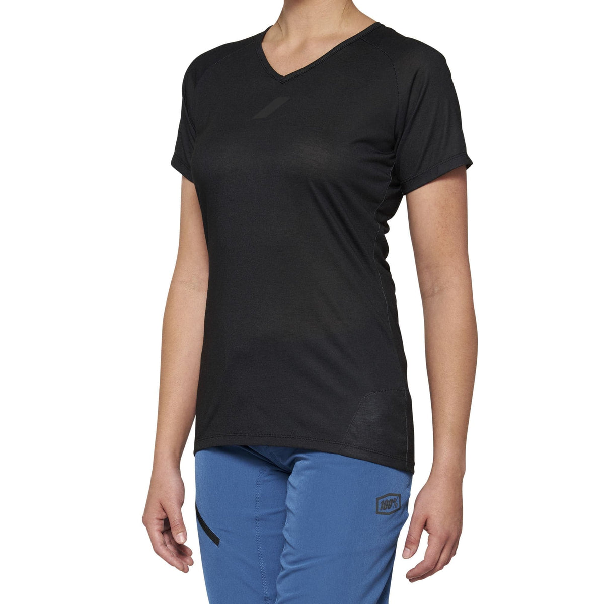 100% Airmatic Short Sleeve Women's Jersey 2022 Black XL