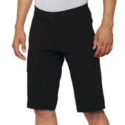 100% Ridecamp Shorts with Liner 2022 Black 32"