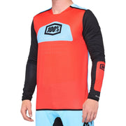 100% R-Core X Jersey Fluo Red / Black M