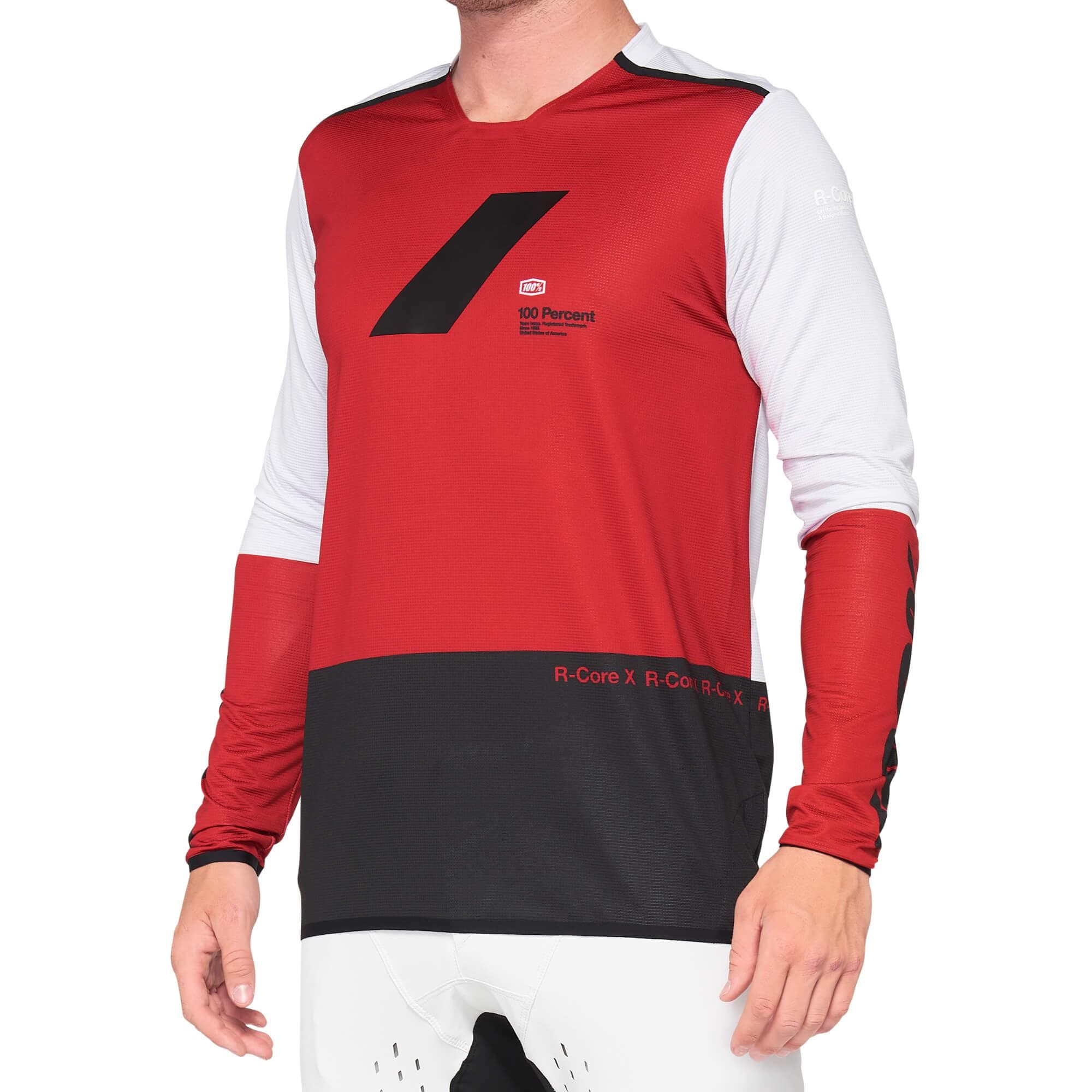 100% R-Core X Jersey Cherry / Black L