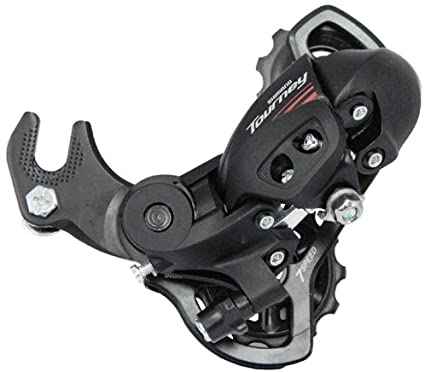 Load image into Gallery viewer, Shimano Tourney / TY RD-A070 7-speed road rear derailleur; with mounting bracket
