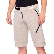 100% Airmatic Shorts Warm Grey 28"