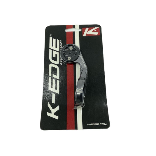 K Edge Pro Aero mount for Garmin Edge 20, 25, 520, 820 - Gunmetal