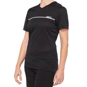 100% Ridecamp Women's Jersey Black / Grey