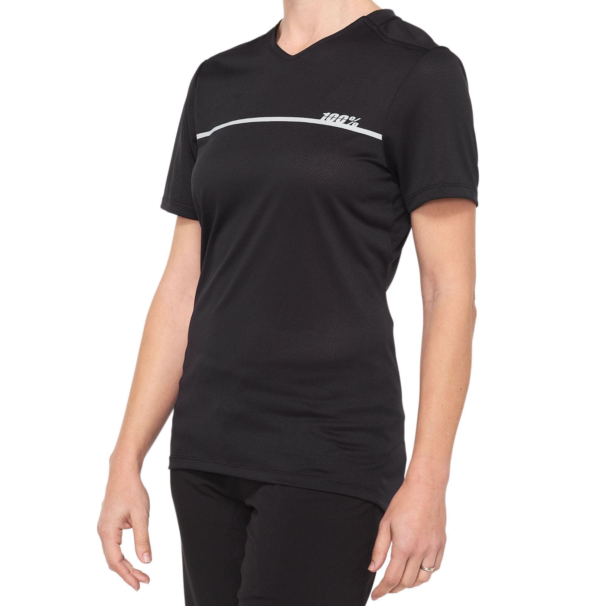 100% Ridecamp Women's Jersey 2022 Black / Grey XL