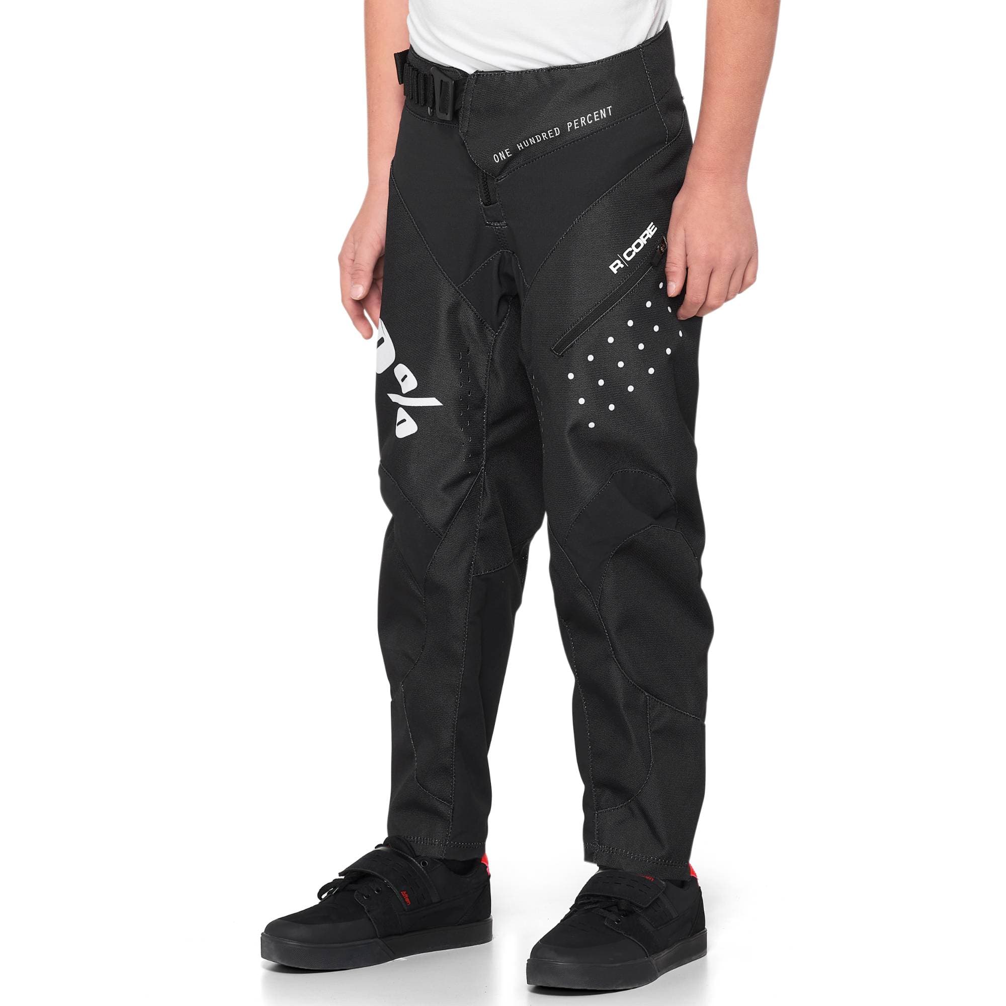 100% R-Core Youth Pants Black 22"
