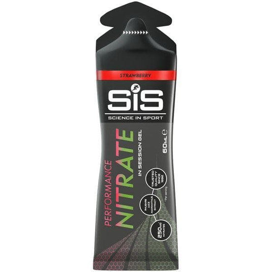 Science In Sport Performance Nitrate Gel - box of 6 gels - strawberry