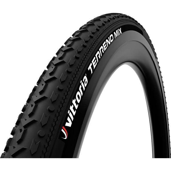 Load image into Gallery viewer, Vittoria Terreno Mix 700x33c Folding Full Black Clincher Tyre

