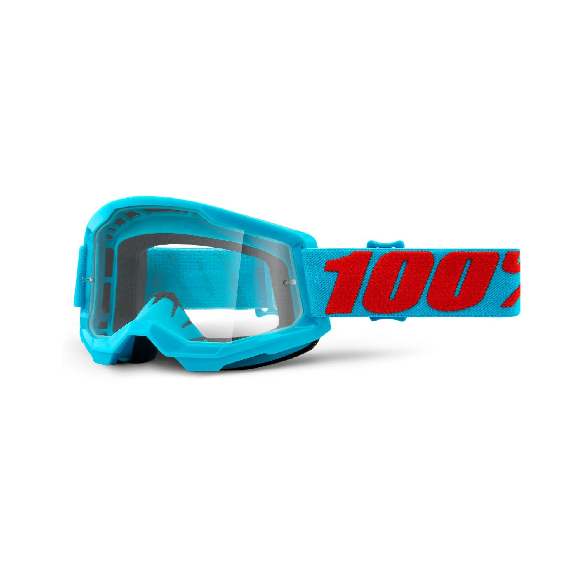 100% Strata 2 Goggle Summit / Clear Lens