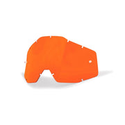 100% Accuri / Racecraft / Strata Anti-Fog Replacement Lens - Orange