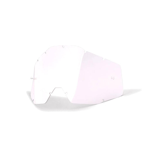 100% Accuri / Racecraft / Strata Anti-Fog Replacement Lens - Clear