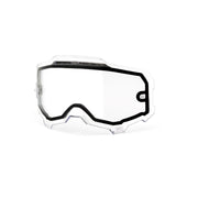 100% Armega Vented Dual Pane Lens Clear