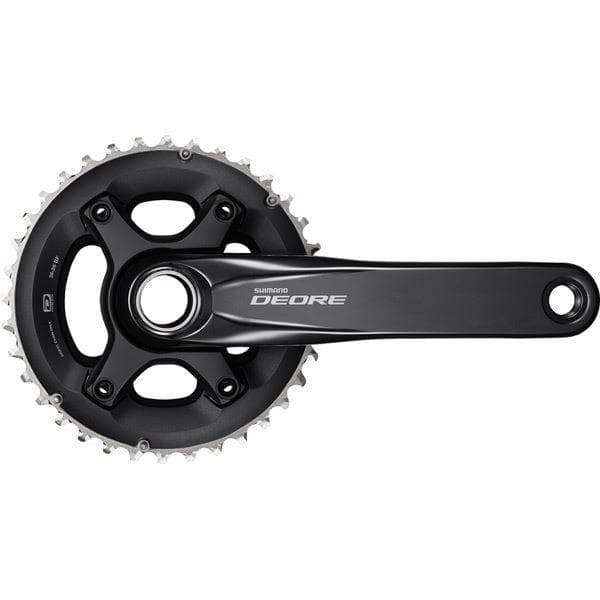 Load image into Gallery viewer, Shimano FC-M6000 Deore 10-speed chainset, 34/24T, 48.8 mm chain line
