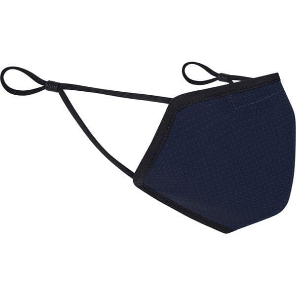 Madison Element reusable face covering; printed cross repeat ink navy