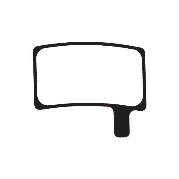 Aztec Organic disc brake pads for Hayes Stroker Trail