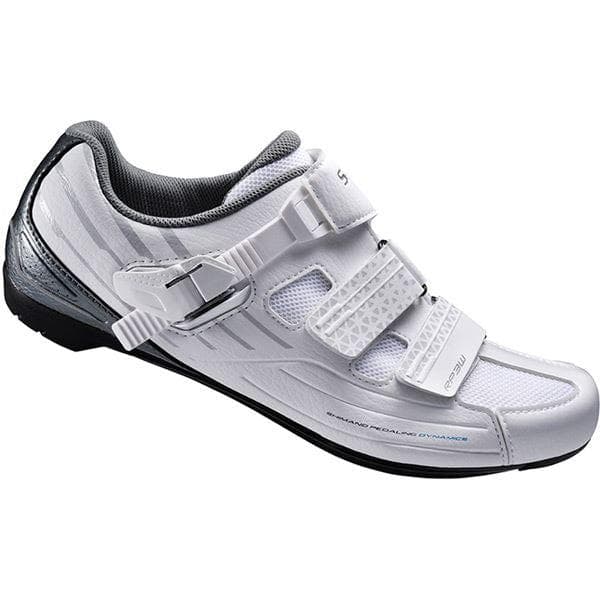 Load image into Gallery viewer, Shimano RP3W SPD-SL shoes, White
