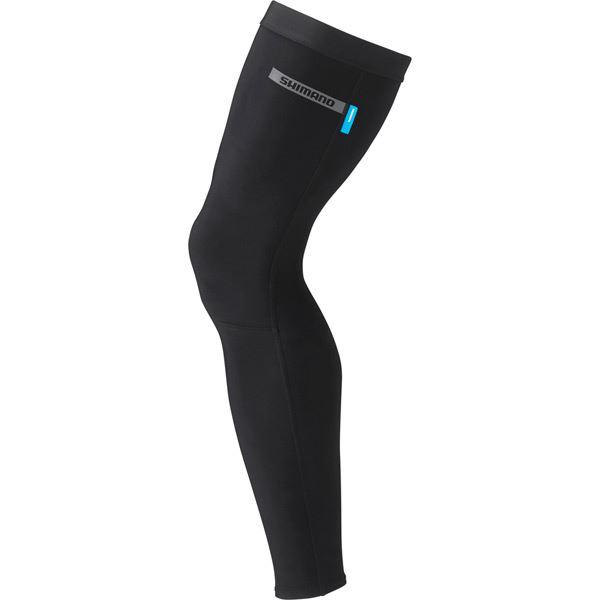Load image into Gallery viewer, Shimano Clothing Unisex Shimano Leg Warmer; Black; Size XL
