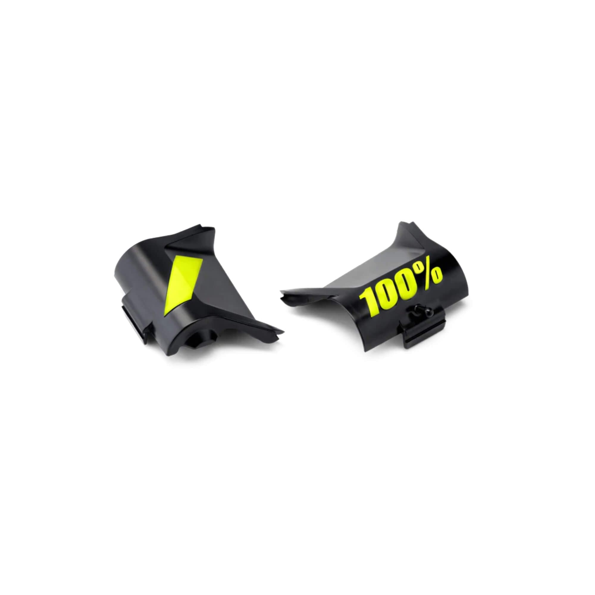 100% Racecraft / Accuri / Strata Replacement Canister Cover Black / Fluo Yellow