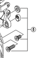 Load image into Gallery viewer, Shimano Spares FD-M970 bracket fixing bolt
