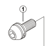 Load image into Gallery viewer, Shimano Spares FD-M771D clamp bolt M6
