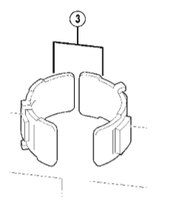 Shimano Spares FD-M430 clamp band adapters for; 31.8 mm