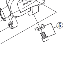 Load image into Gallery viewer, Shimano Spares RD-7900 cable fixing bolt and plate M6 x 8 mm
