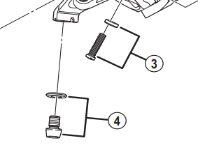 Load image into Gallery viewer, Shimano Spares RD-M980 B-tension adjusting screw and plate; M4 x 15.1 mm
