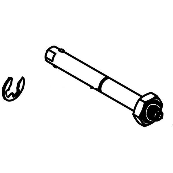 Load image into Gallery viewer, Thule Clevis wheel Axle with Circlip
