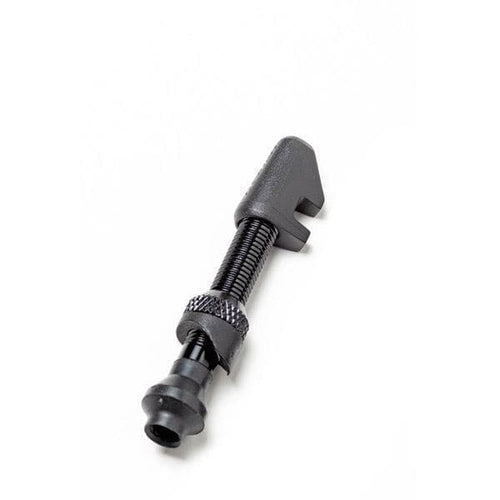 DT Swiss Lightweight alu tubeless valve for 18-25 mm deep asymmetrical rims - black