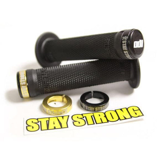ODI Stay Strong BMX Lock On Grips 130mm - Black
