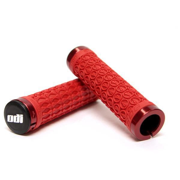 Load image into Gallery viewer, ODI SDG MTB Lock On Grips 130mm - Red / Black
