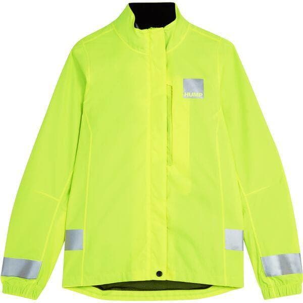 Load image into Gallery viewer, HUMP Strobe Youth Waterproof Jacket; Safety Yellow - Age 9-10
