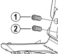 Shimano Spares FD-7970 low adjuster bolt M4 x 8 mm