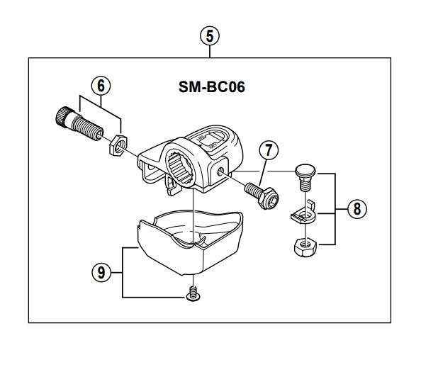 Load image into Gallery viewer, Shimano Spares SM-BC06 bell crank unit

