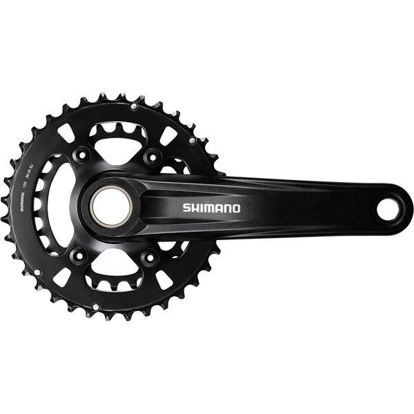 Shimano Deore FC-MT610 chainset; 12-speed; 51.8 mm Boost chainline; 36/26T