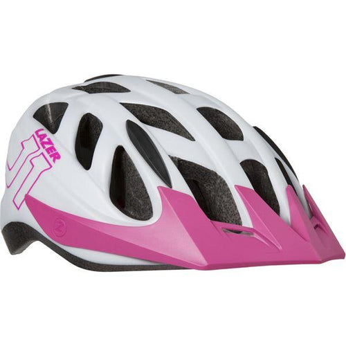 Lazer J1 Helmet - White/Pink - Uni-Size  Youth