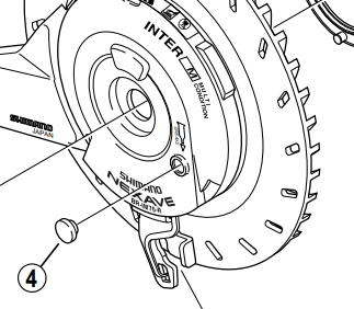 Shimano Spares BR-IM70 grease hole cap