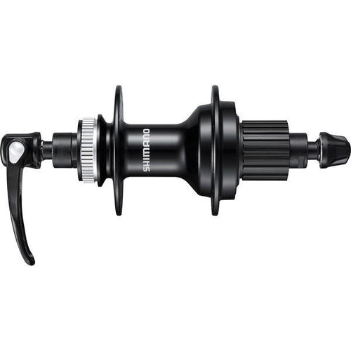 Shimano Non-Series MTB FH-MT500 12-speed freehub; Centre Lock disc mount; 36H; Q/R 135mm axle; black