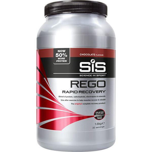 Science In Sport REGO Rapid Recovery drink powder - 1.6 kg tub - chocolate