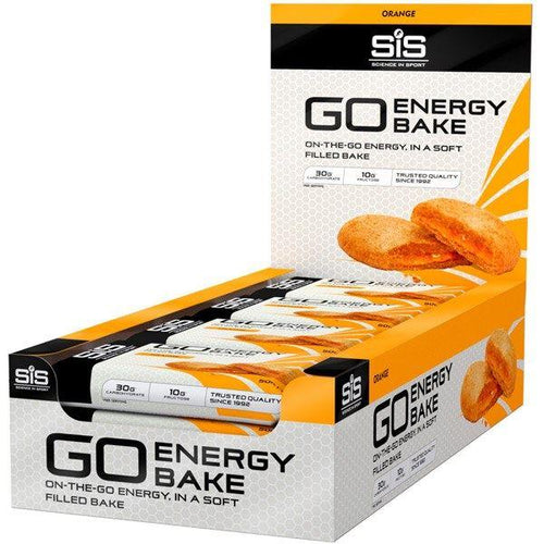 Science In Sport GO Energy Bake - box of 12 bars - orange