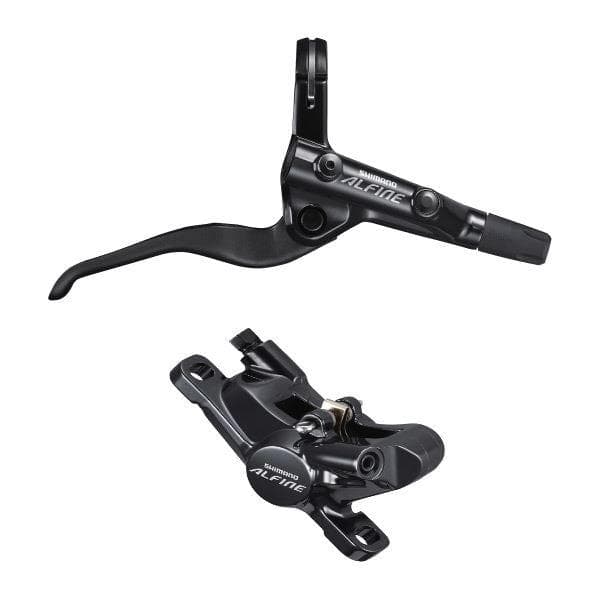Shimano Alfine BR-S7000 Alfine bled brake lever/post mount calliper; black; right front