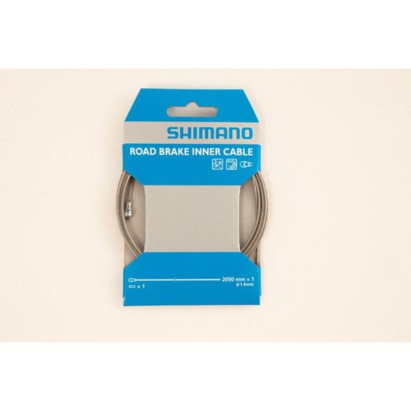 Load image into Gallery viewer, Shimano Spares Road stainless steel inner brake wire;1.6 x 2050 mm; single
