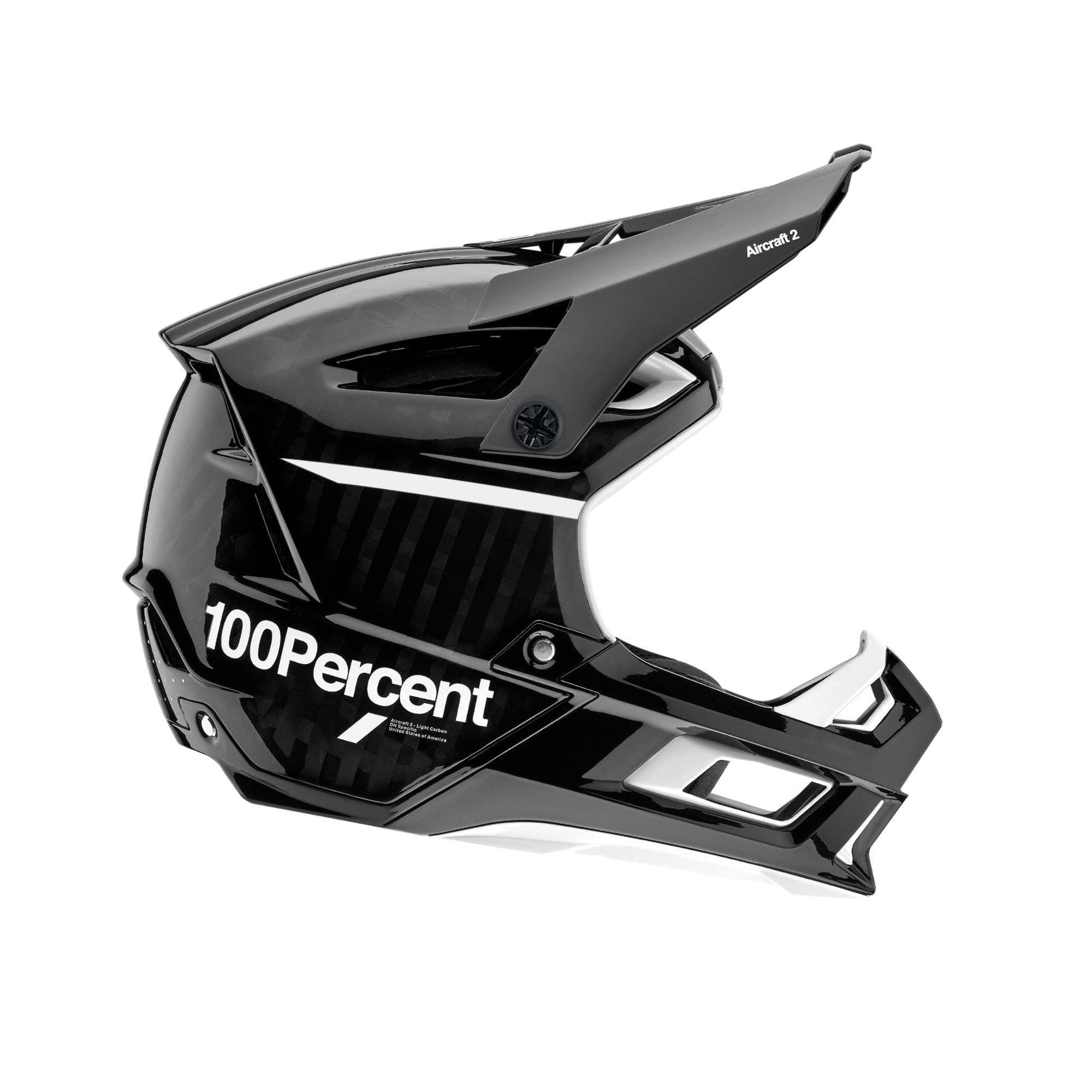 100% Aircraft 2 Helmet Black / White S