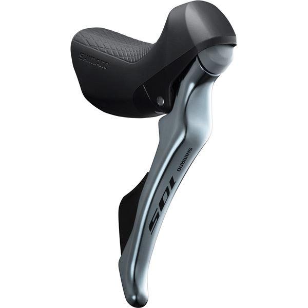 Load image into Gallery viewer, Shimano 105 ST-R7000 105 double mechanical 11-speed STI levers; pair; silver
